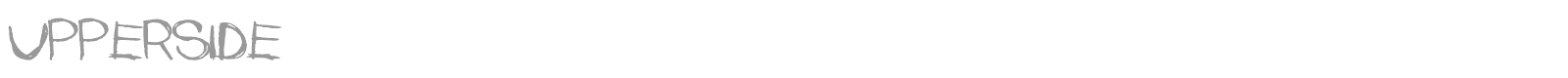 Upper Side font preview