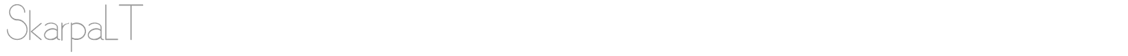 Skarpa font preview