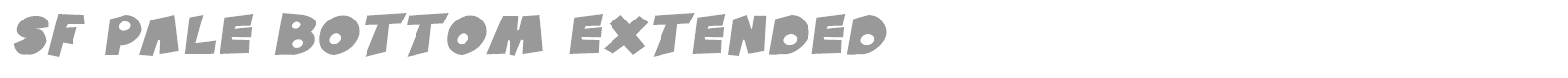 SF Pale Bottom Extended font preview