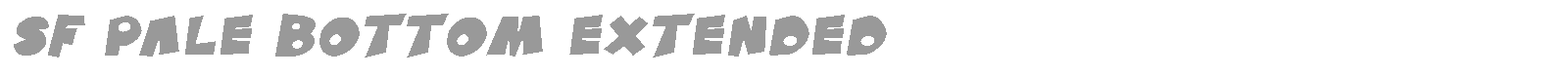 SF Pale Bottom Shaded font preview