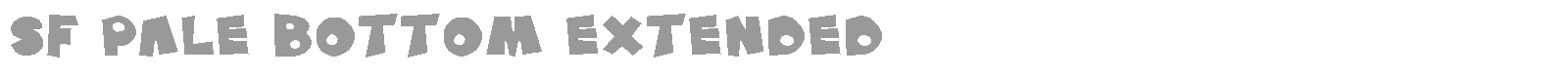 SF Pale Bottom Shaded font preview