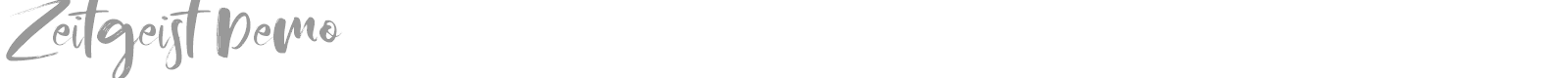 Zeitgeist font preview