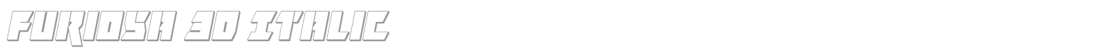 Furiosa font preview