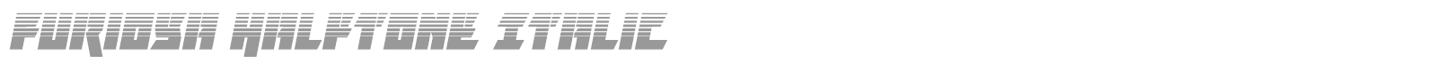 Furiosa font preview