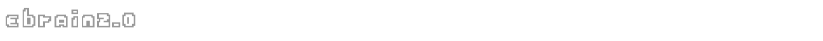 E-Brain 2.0 font preview