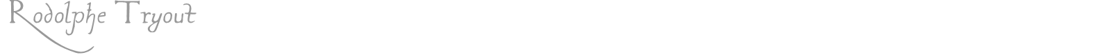 Rodolphe Tryout font preview