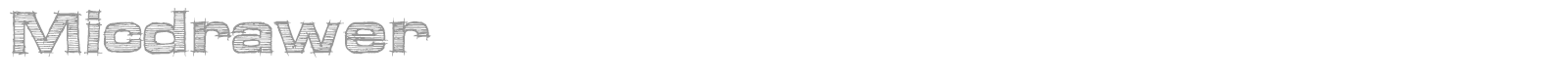 Micdrawer font preview