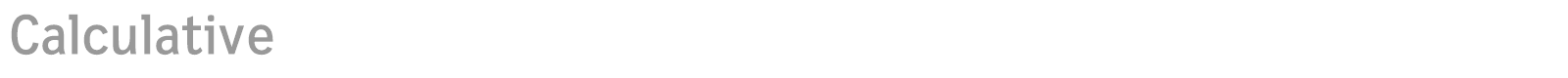 Calculative font preview