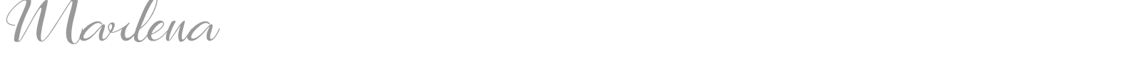 Marlena font preview