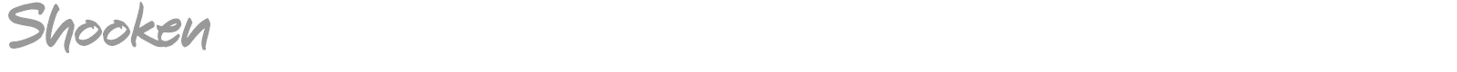 Shooken font preview
