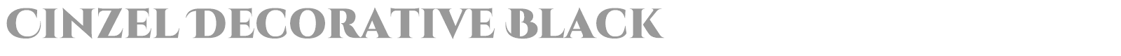 Download Free Font Cinzel Decorative Black