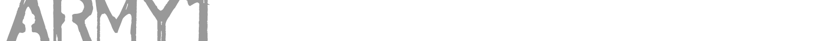 Army 1 font preview
