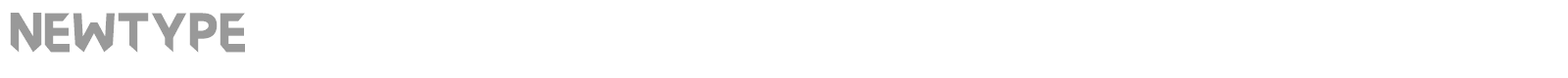 New Type font preview