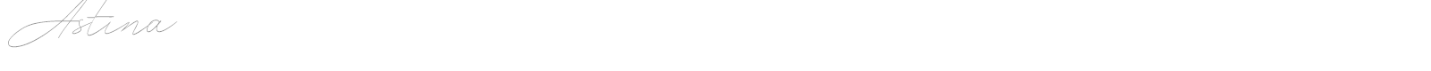 Astina font preview