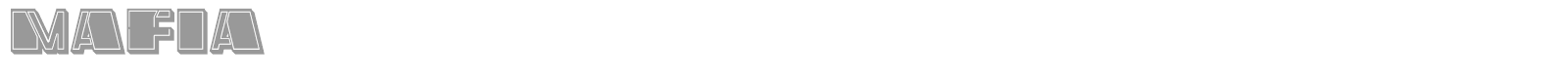 Mafia font preview