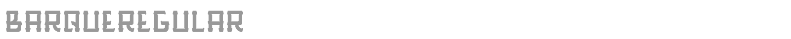 Barque font preview