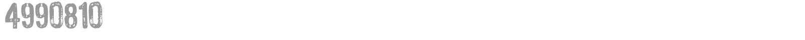 4990810 font preview