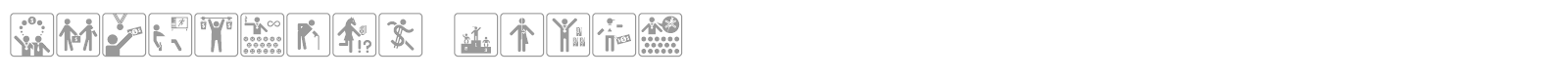 Olympukes font preview