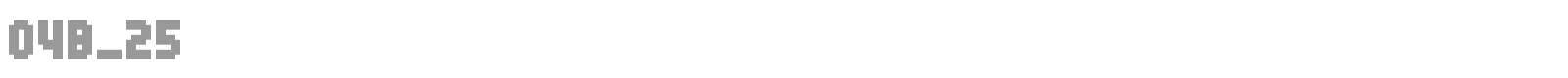 04b_25 font preview