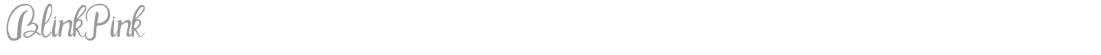 Blink Pink font preview