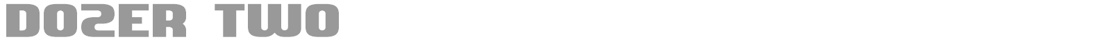 Dozer font preview