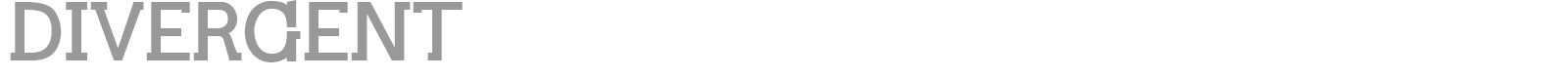 Divergent font preview