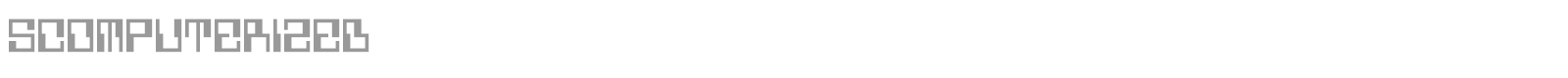 5 Computerized font preview