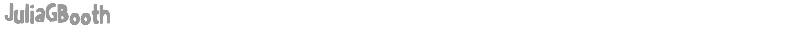 Julia G. Booth font preview
