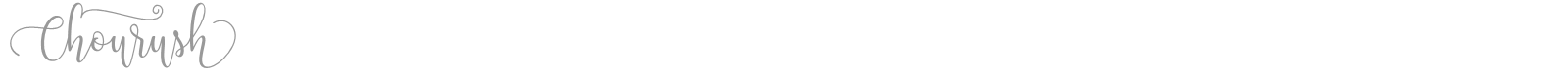 Chourush font preview