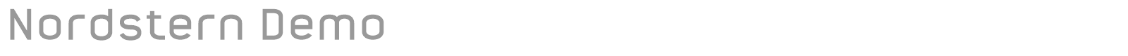 Nordstern font preview