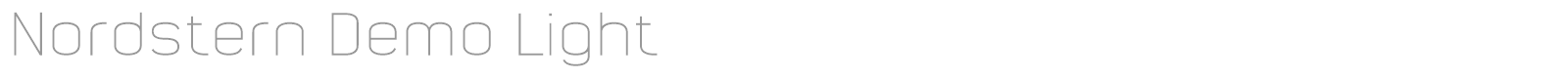 Nordstern font preview