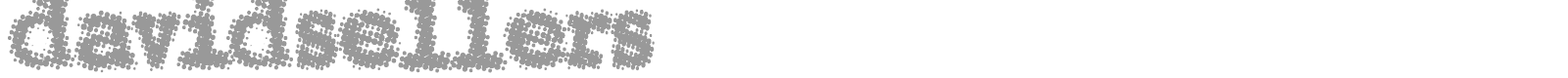 DavidSellers font preview
