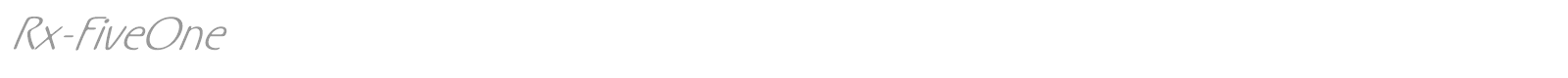 Rx font preview