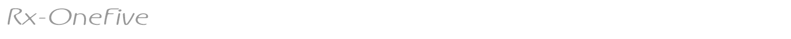 Rx font preview