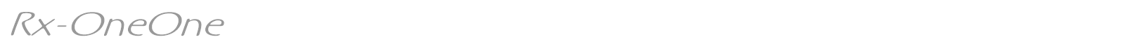 Rx font preview