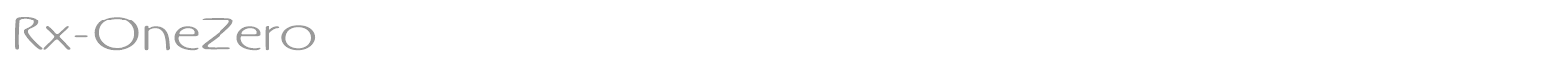 Rx font preview