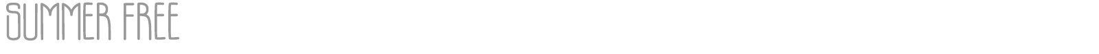 Summer font preview