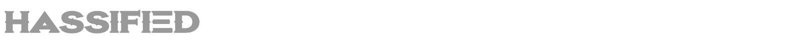 Hassified font preview
