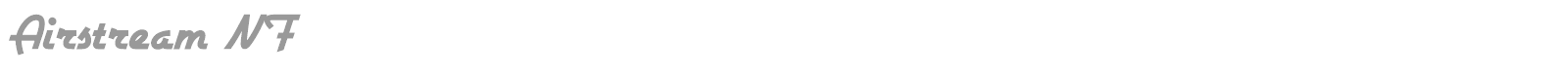Airstream font preview