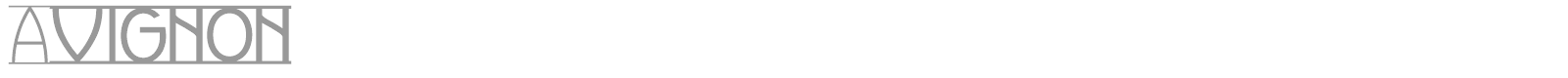 Avignon font preview
