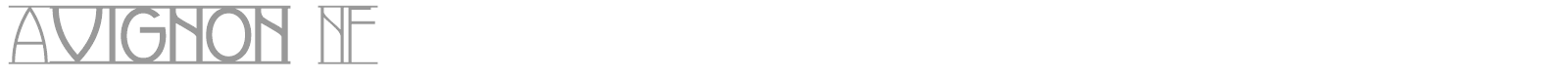 Avignon font preview