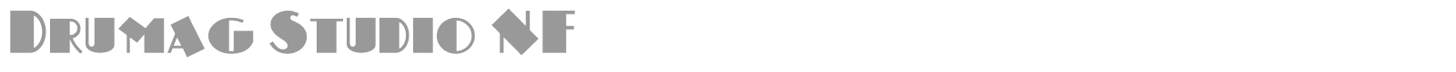 Drumag Studio font preview