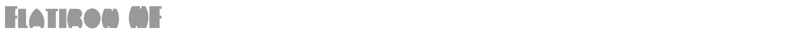 Flatiron font preview