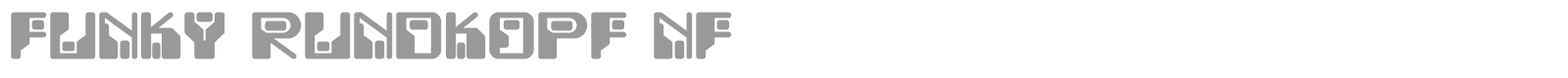 Funky Rundkopf font preview