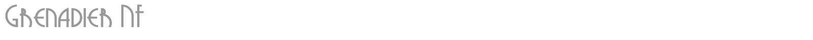 Grenadier font preview