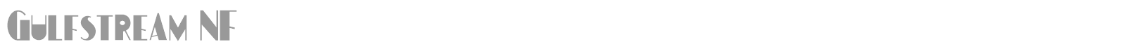 Gulfstream font preview