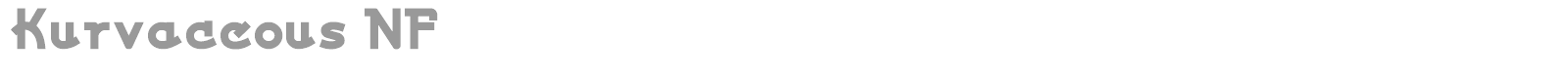 Kurvaceous font preview