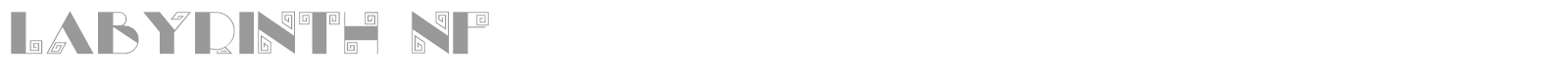 Labyrinth font preview