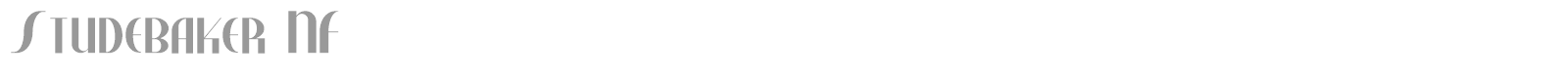 Studebaker font preview
