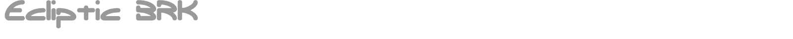 Ecliptic font preview